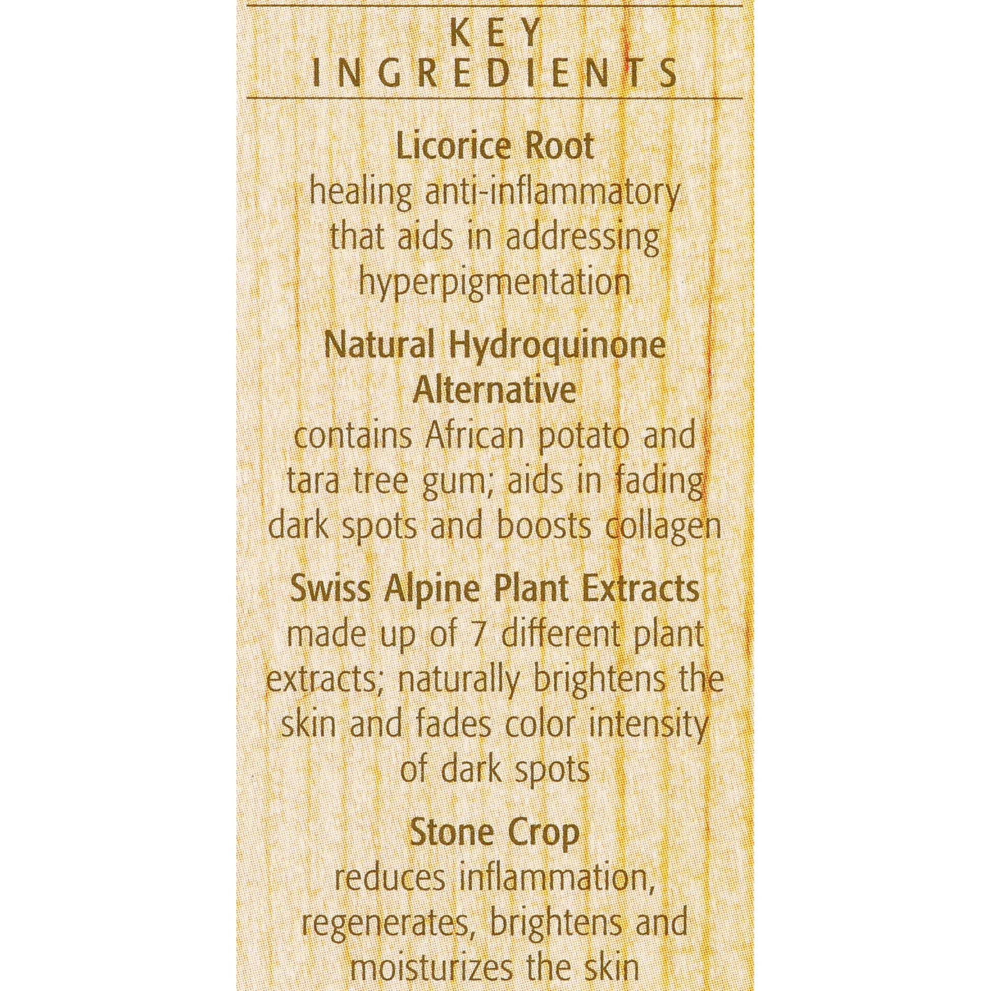 Bright Skin Licorice Root Booster-Serum by Eminence for Unisex - 1 Oz Serum