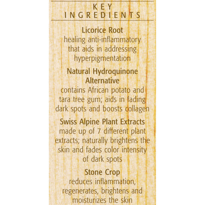 Bright Skin Licorice Root Booster-Serum by Eminence for Unisex - 1 Oz Serum