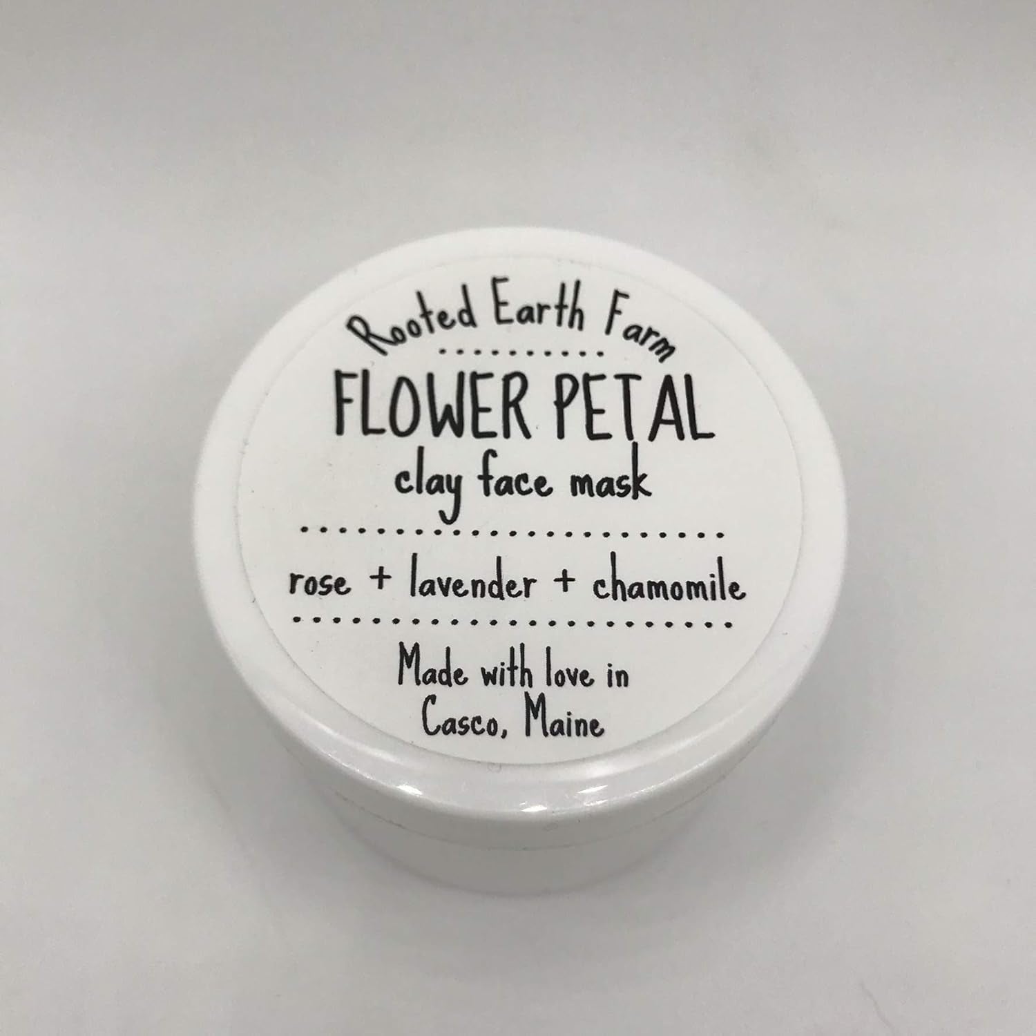 Flower Petal Face Mask - 2 Fl Oz - Clay Mask - Herbal Pore Cleanser