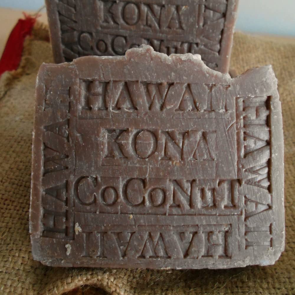 Grandma'S Natural Handcrafted Hawaii Kona Coffee Soap Handmade!