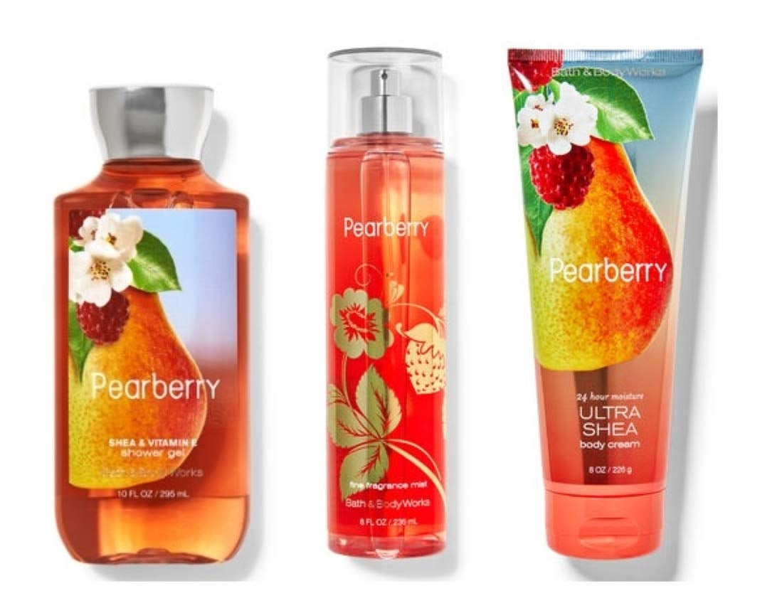 Bath and Body Works - Pearberry - 3 Pc Bundle – Retired Fragrance