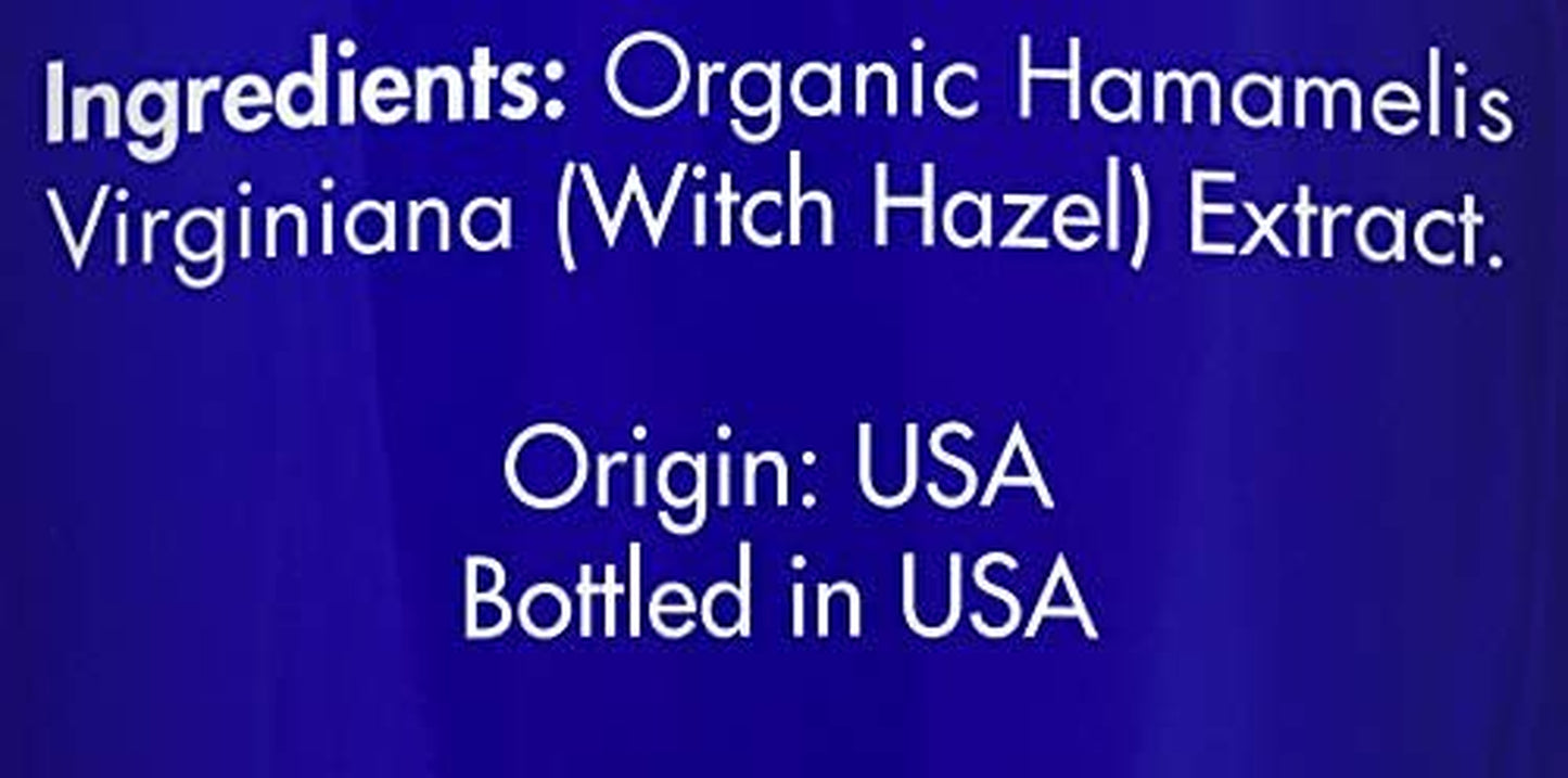 Organic, Witch Hazel – 100% Pure, Witch Hazel, for Face, Acne, Butt, Skin, Scalp, Hair, Body by , 4 OZ