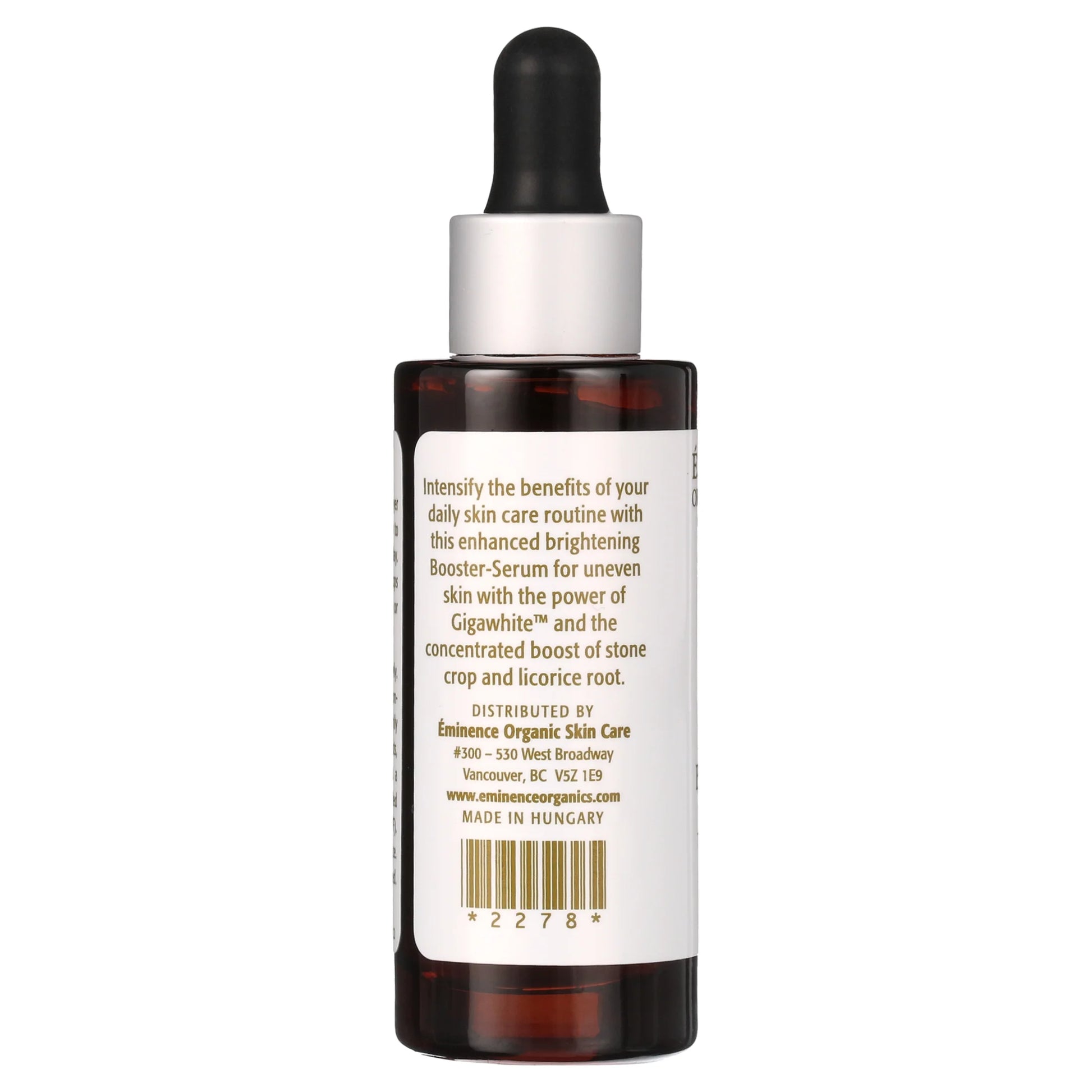 Bright Skin Licorice Root Booster-Serum by Eminence for Unisex - 1 Oz Serum