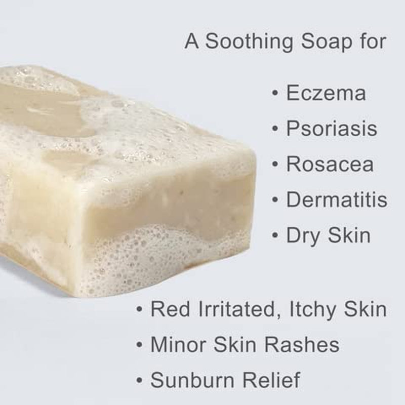 Soap | Emu Oil-Oatmeal Exfoliate | Moisturize | Helpful in Controlling Red, Dry, Itchy Skin | All Natural Ingredients | One Solution for Whole Family