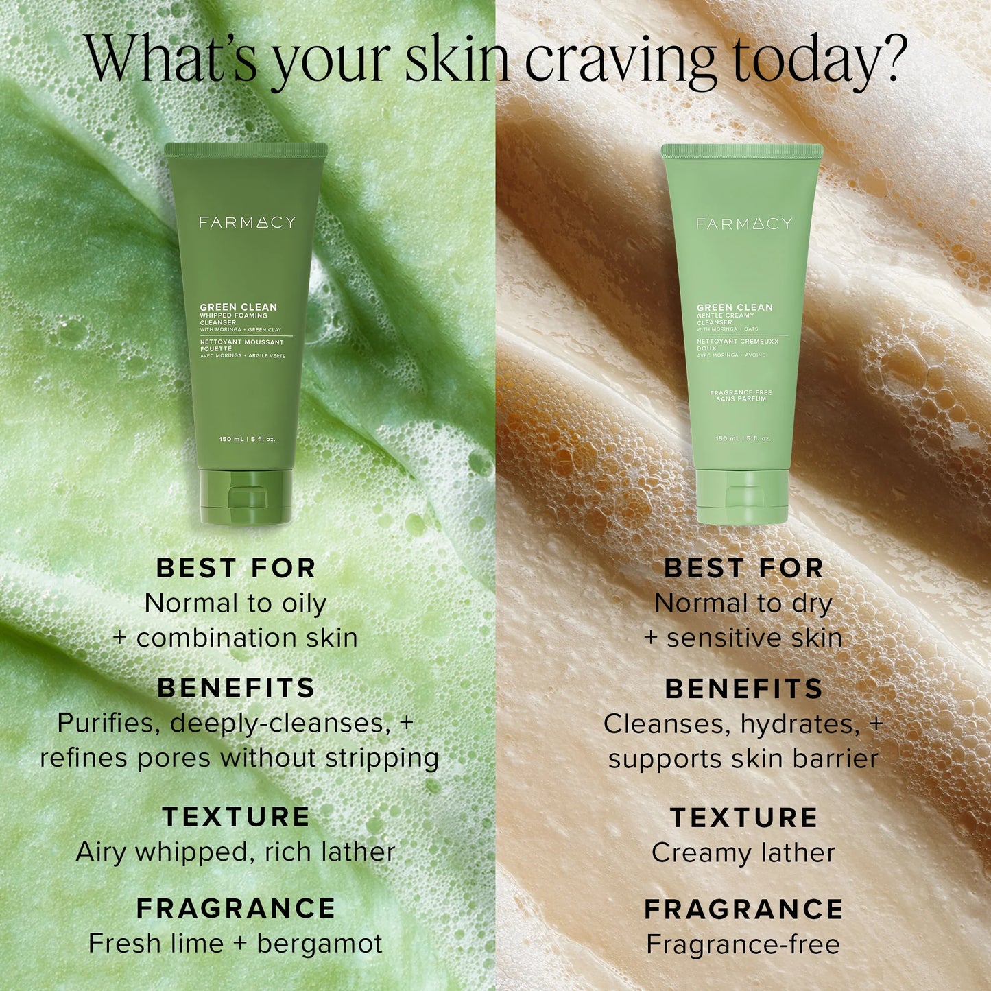 Green Clean Gentle Creamy Cleanser