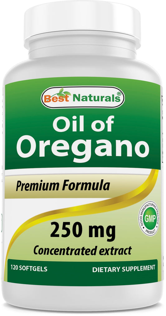 Oregano Oil 250 Mg 120 Softgels