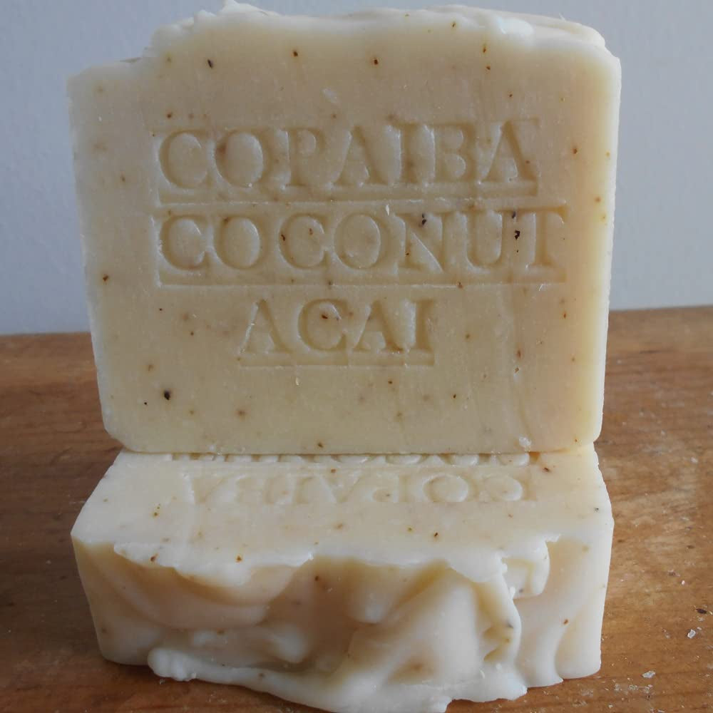 Company Brazilian Copaiba Soap with Acai Berry Butter and Coconut Milk Soap 7 Oz. Handmade!