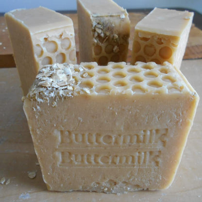 Grandma'S Natural Handcrafted Buttermilk with Honey and Mango Butter Soap Handmade !