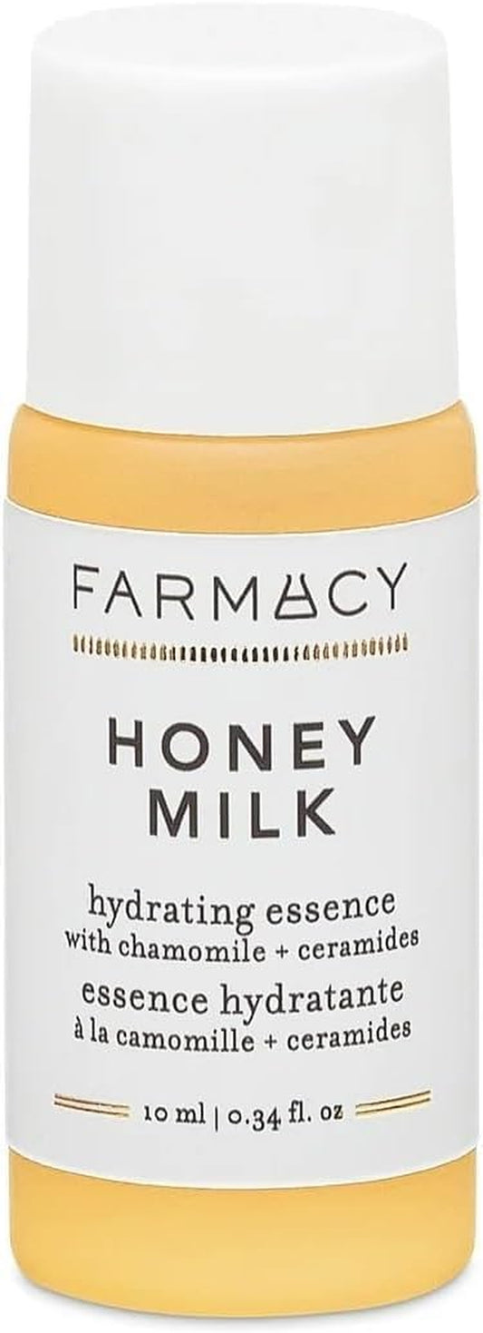 Hydrating Essence - Hydrating Honey Milk Toner + Facial Essence to Soothe, Moisturize and Strengthen Skin Barrier - Preps Complexion for Skincare Products or Makeup Application (10Ml)