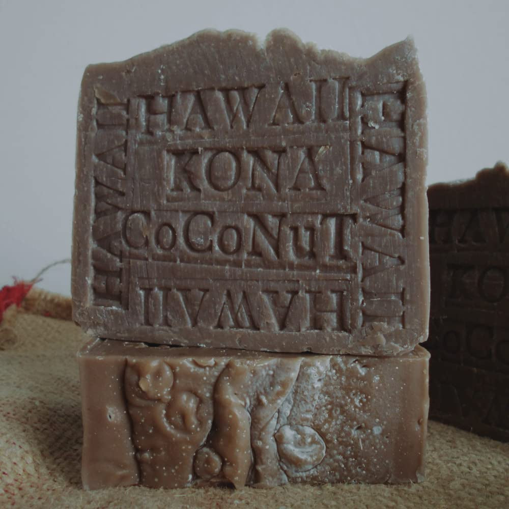 Grandma'S Natural Handcrafted Hawaii Kona Coffee Soap Handmade!